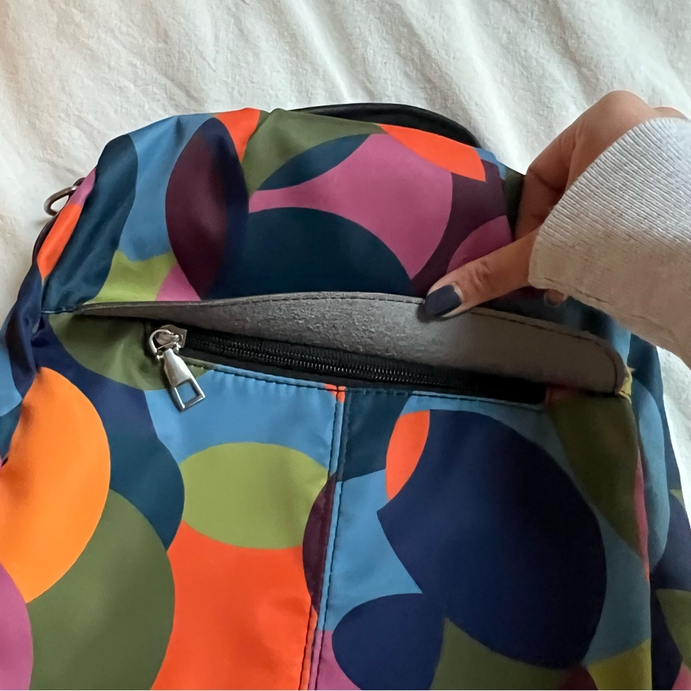 Colorful Geometric Backpack - Picture 2 of 5